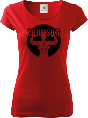 Shadow kulturistika, černý potisk