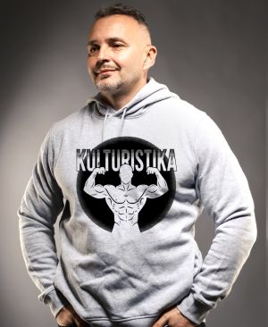 Shadow kulturistika, černý potisk