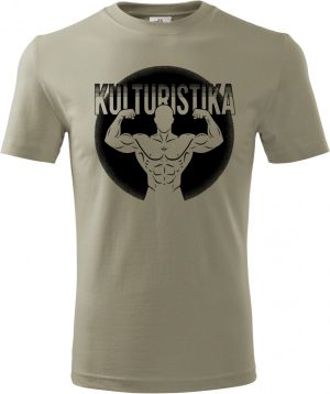 Shadow kulturistika, černý potisk