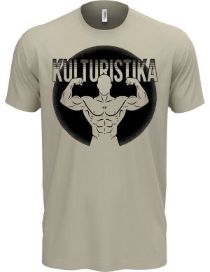 Shadow kulturistika, černý potisk