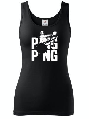 Shadow ping-pong, bílý potisk