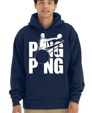 Shadow ping-pong, bílý potisk