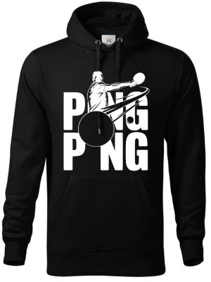 Shadow ping-pong, bílý potisk