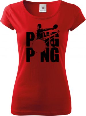 Shadow ping-pong, černý potisk