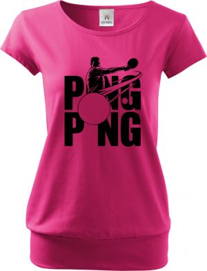 Shadow ping-pong, černý potisk