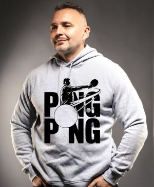 Shadow ping-pong, černý potisk