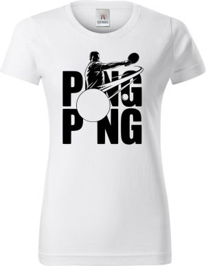 Shadow ping-pong, černý potisk