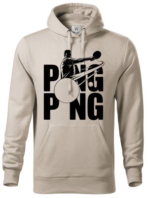 Shadow ping-pong, černý potisk