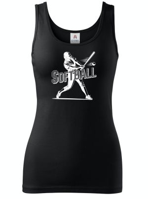 Shadow softball, bílý potisk