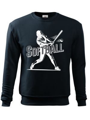 Shadow softball, bílý potisk