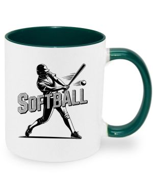 Shadow softball, černý potisk