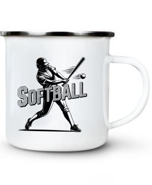 Shadow softball, černý potisk