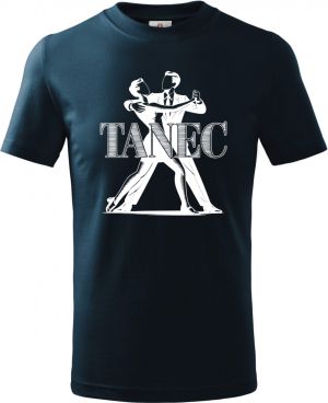 Shadow tanec, bílý potisk