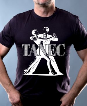 Shadow tanec, bílý potisk