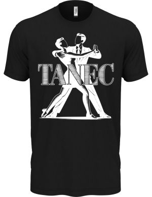 Shadow tanec, bílý potisk