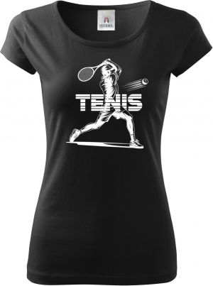 Shadow tenis, bílý potisk