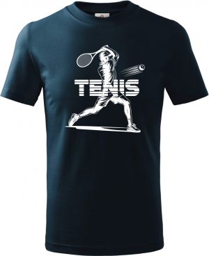 Shadow tenis, bílý potisk