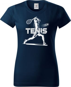 Shadow tenis, bílý potisk