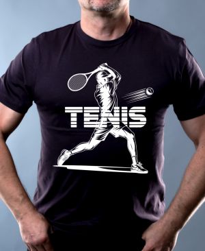 Shadow tenis, bílý potisk