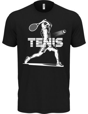 Shadow tenis, bílý potisk