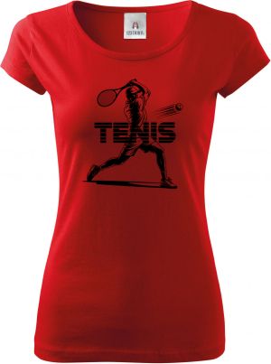 Shadow tenis, černý potisk