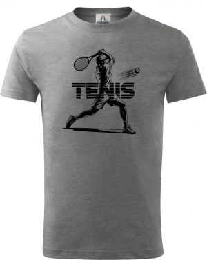 Shadow tenis, černý potisk