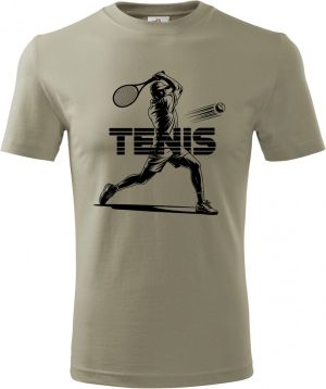 Shadow tenis, černý potisk