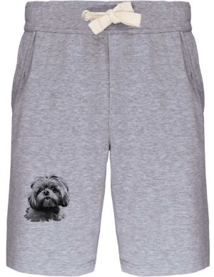 Shih-tzu, černý tisk