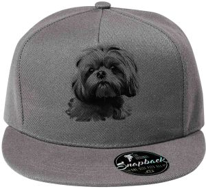 Shih-tzu, černý tisk