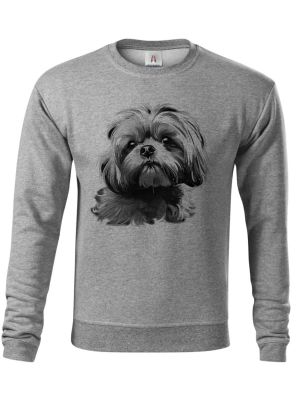 Shih-tzu, černý tisk