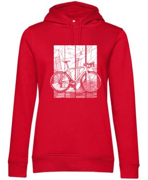 Silniční kolo mozaika, bílý potisk