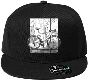 Silniční kolo mozaika, bílý potisk