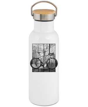 Silniční kolo mozaika, černý potisk