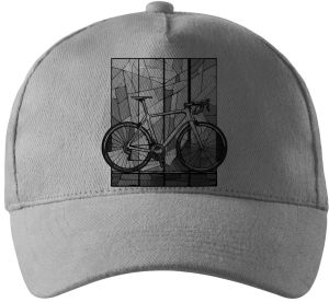 Silniční kolo mozaika, černý potisk