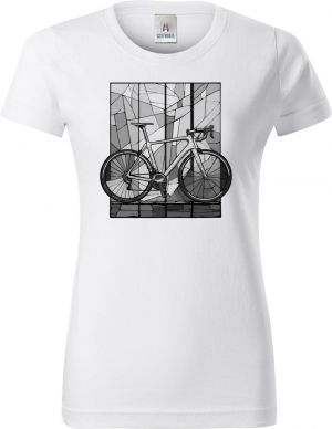 Silniční kolo mozaika, černý potisk