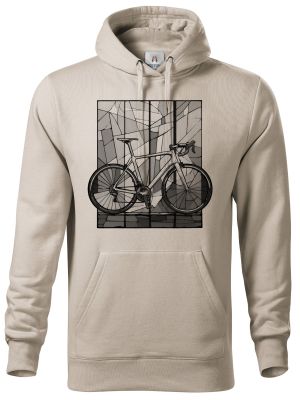 Silniční kolo mozaika, černý potisk