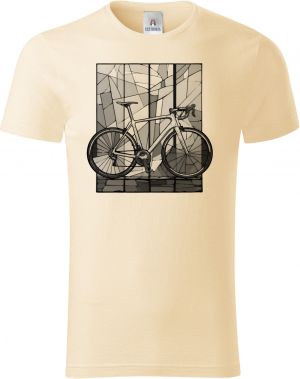 Silniční kolo mozaika, černý potisk