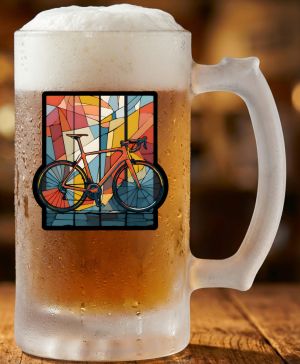 Silniční kolo mozaika