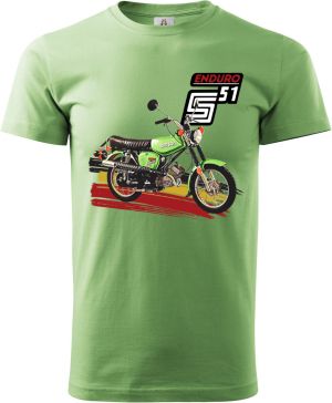 Simson S51 - Enduro, zelený V1