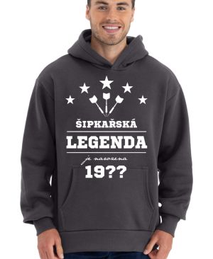 Šipkařská legenda je narozena (doplňte rok narození). Bílý tisk