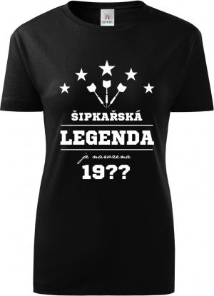 Šipkařská legenda je narozena (doplňte rok narození). Bílý tisk