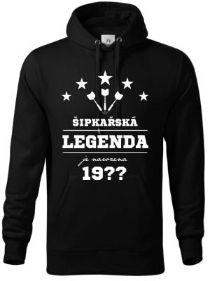 Šipkařská legenda je narozena (doplňte rok narození). Bílý tisk