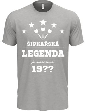 Šipkařská legenda je narozena (doplňte rok narození). Bílý tisk