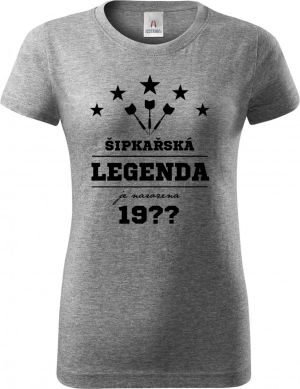 Šipkařská legenda je narozena (doplňte rok narození). Černý tisk