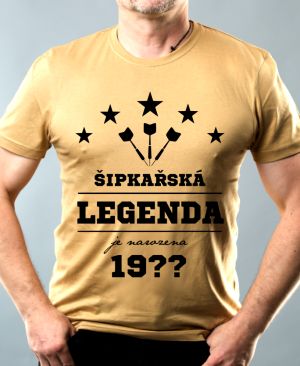 Šipkařská legenda je narozena (doplňte rok narození). Černý tisk