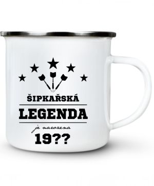 Šipkařská legenda je narozena (doplňte rok narození). Černý tisk