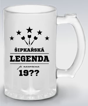 Šipkařská legenda je narozena (doplňte rok narození). Černý tisk