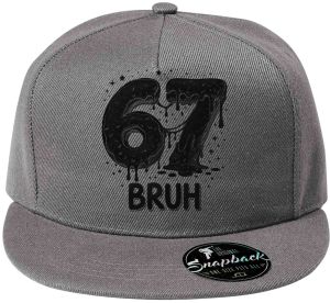 Six Seven, Bruh, černý tisk