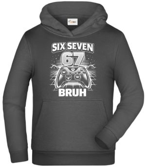 Six seven bruh gaming, V1, bílý tisk