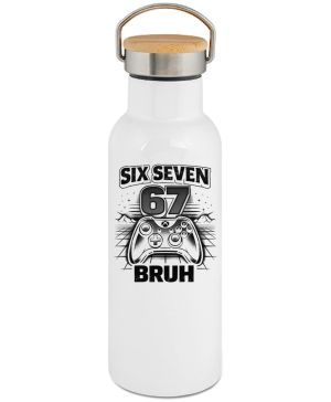 Six seven bruh gaming, V1, černý tisk